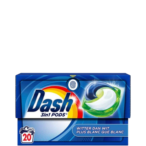 Dash Pods Allin1 - witter dan wit