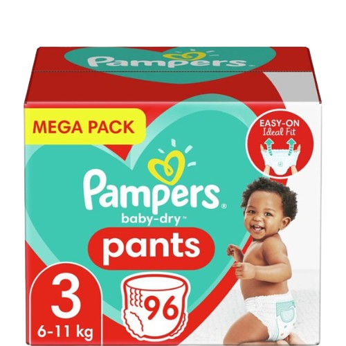 Pampers Baby-dry - pants N3: 6-11kg