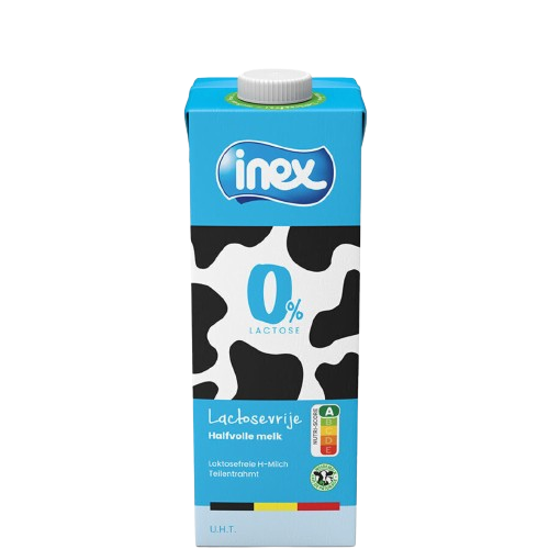 Inex Lactose Free Milk Carton