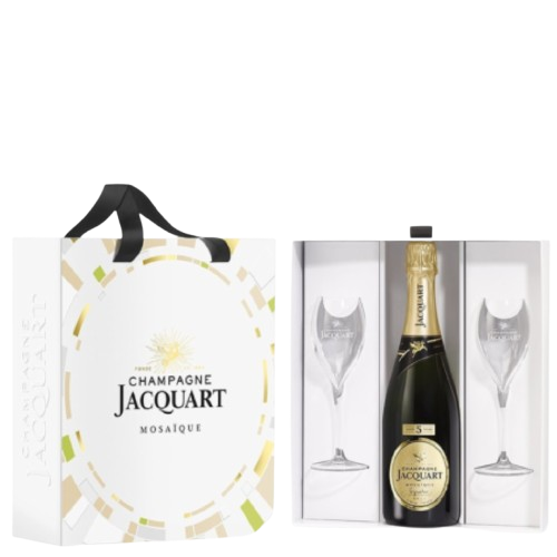 Jacquart Champagne Signature Brut 2 x Coffret Cadeau
