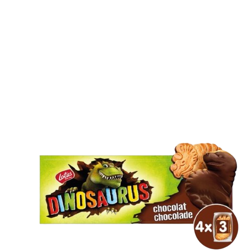 Biscuits dinosaures chocolat | 4 pièces 225g