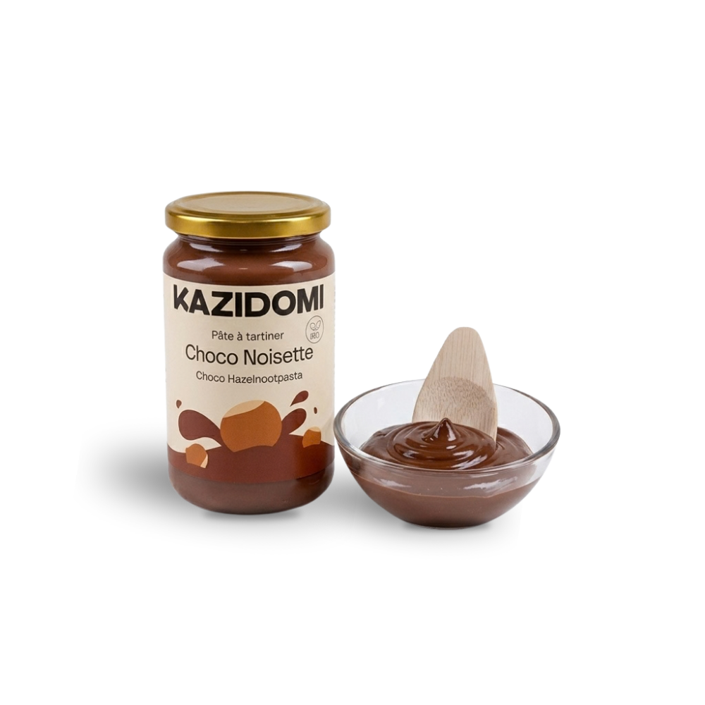Bio Chocolade Hazelnootpasta