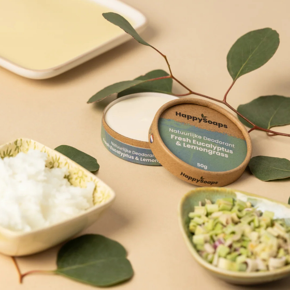 Deodorant, eucalyptus en lemongrass