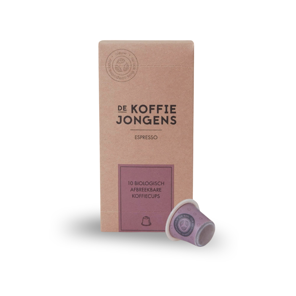Bio Espresso koffie cups | 10 stuks