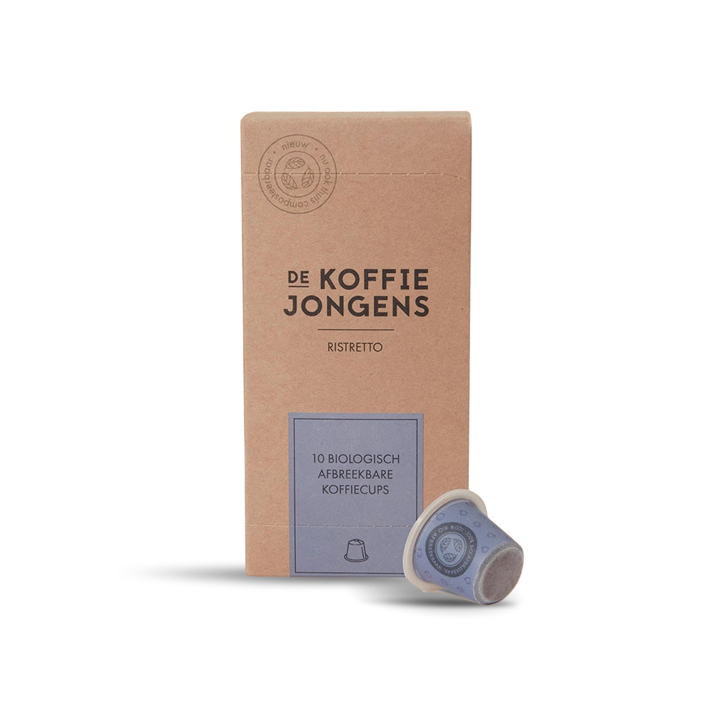 Bio Ristretto koffie cups | 10 stuks