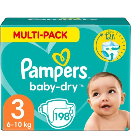 Pampers Baby-dry - diapers N3: 6-10kg