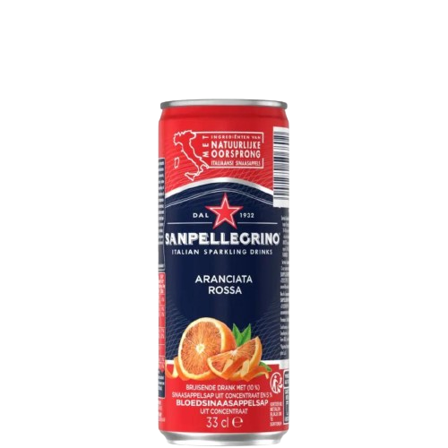 San Pellegrino Aranciata Rossa CAN (24 x 33cl)