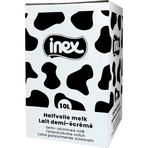 Inex Semi-skimmed Milk (1 x 10L)