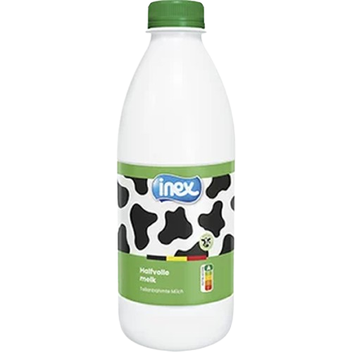 Inex Semi-skimmed Milk (6 x 100cl)