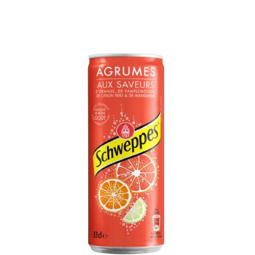 Schweppes Agrumes CAN (24 x 33cl)