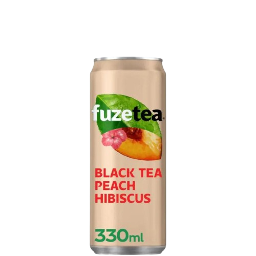 Fuze Tea Hibiscus Peach Blik (24 x 33cl)