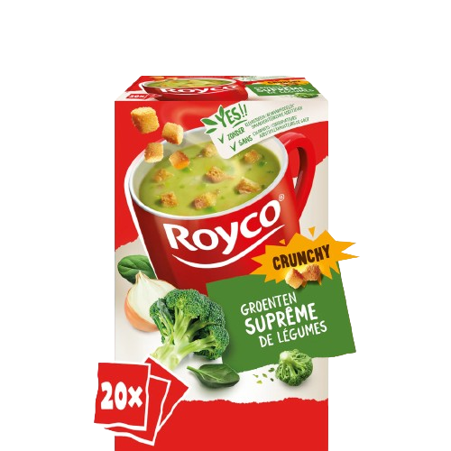 Royco Minute Soup Vegetables Supreme (20 pcs)