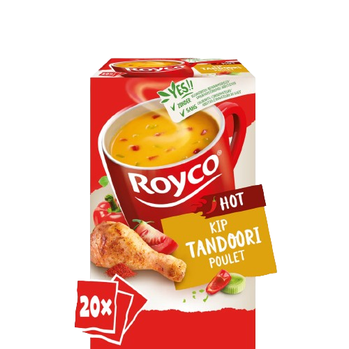 Royco Minute Soup World Chicken Tandoori (20 pcs)