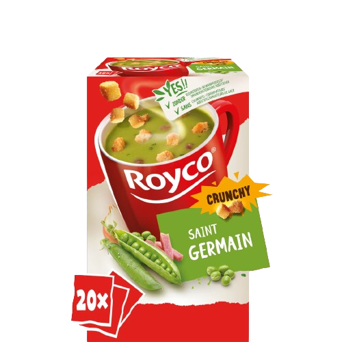 Royco Minute Soup Crunchy Saint-Germain Pees (20 pcs)