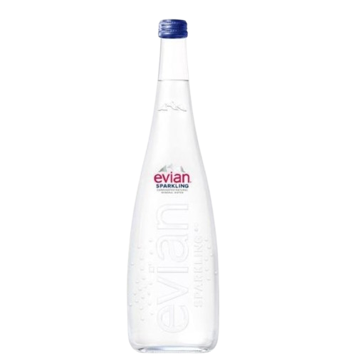 Evian petillant 75cl boite