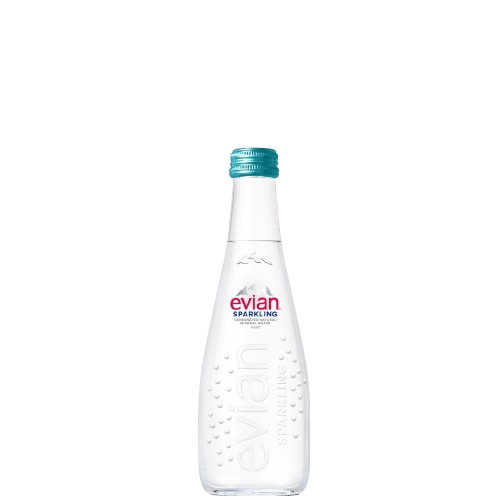 Evian petillant 33cl