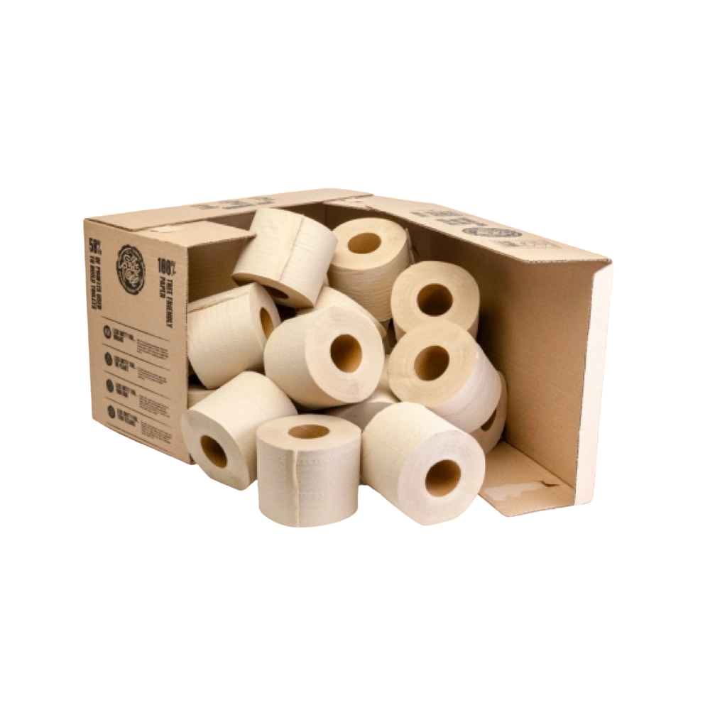 Papier Toilette en Bambou | 24 Rouleaux