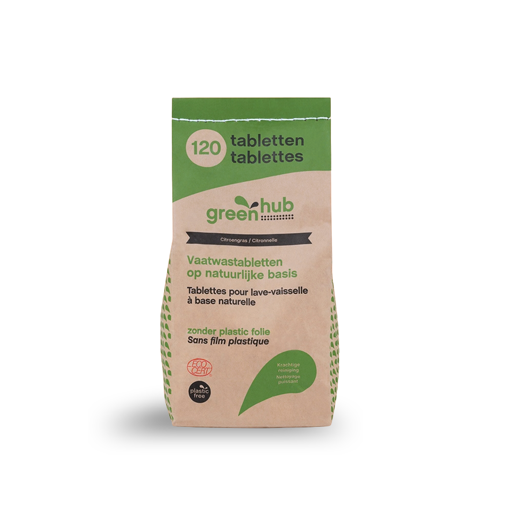 Tablettes Lave-Vaisselle Sans Plastique | Ecocert (120 pcs)