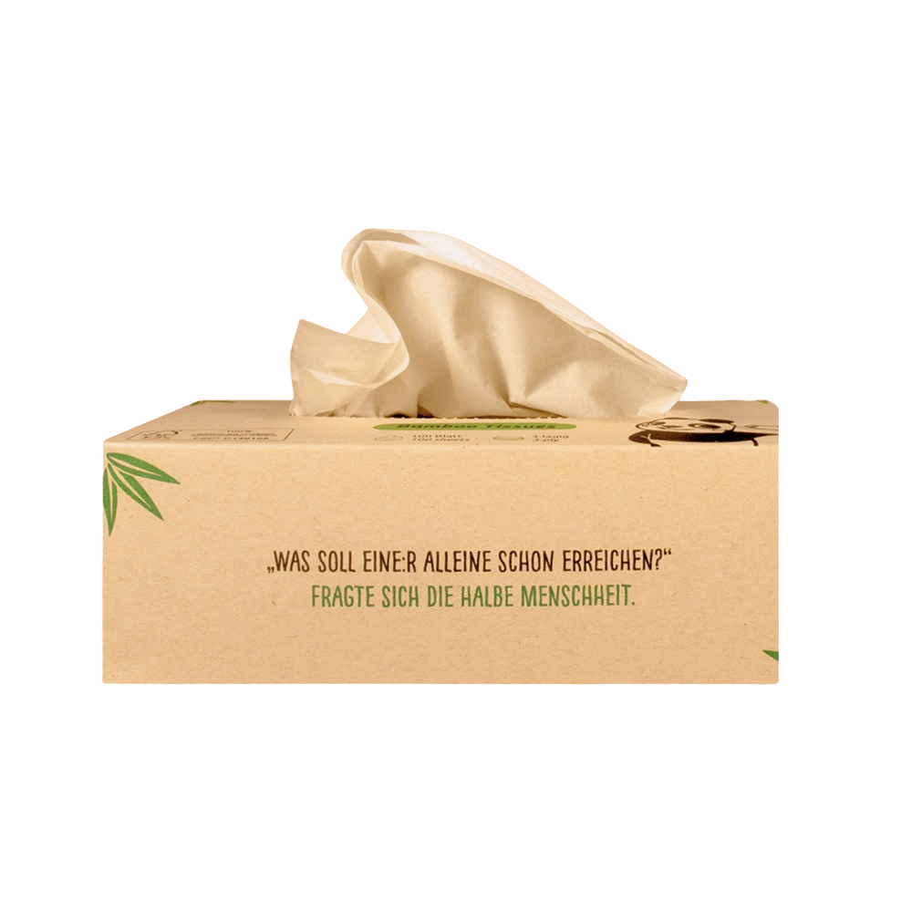 Bamboe tissues 100 stuks